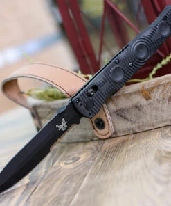 Benchmade Knives Benchmade 391SBK SOCP Tactical Folder, 4.47" D2 Steel Balck ComboEdge, CF-Elite Handle 7 Benchmade Knives Benchmade 391SBK SOCP Tactical Folder, 4.47" D2 Steel Balck ComboEdge, CF-Elite Handle -Knifeworks Sales Store 391SBK.2 55981.1586439035