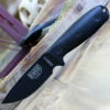 ESEE Knives ESEE-3 3PMB-001, 3.88" 1095 Carbon Steel Black Plain Blade, Black G10 3D Handle, Black Sheath