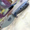ESEE Knives ESEE-3 3PMDE-005, 3.88" 1095 Carbon Steel DE Plain Blade, Coyote/Black G10 3D Handle, Black Sheath