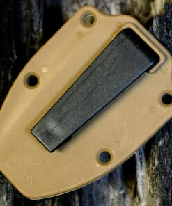 ESEE Knives ESEE 3S-MB Combo Edge,Coyote Brown Sheath w/ Black MOLLE Back -Knifeworks Sales Store 3p mb clip plate 34623.1566589542