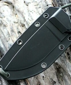 ESEE Knives ESEE 3S-B Combo Edge, Black Molded Sheath w/ Clip Plate -Knifeworks Sales Store 3psheath b 3 27245.1566589424