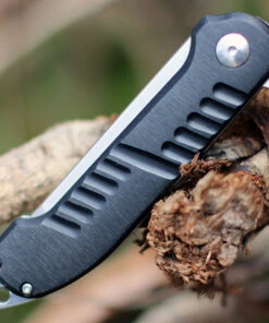 CRKT 4031 Razel GT Assisted Opening, 3.02" 8Cr13MoV Satin Plain Blade, Aluminum Handle -Knifeworks Sales Store 4031.3 65587.1612536020