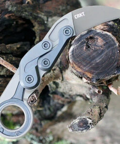 CRKT 4040E Kinematic Karambit, 2.41" D2 Plain Blade, Aluminum Handle