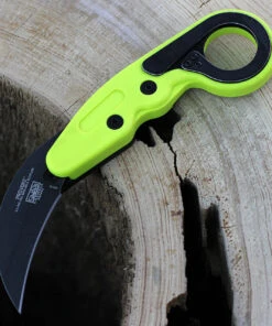 CRKT 4041G Provoke ZAP Kinematic Folding Knife, 2.47" Black 1.4116 Steel Plain Blade, Green Grivory Handle