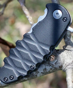 CRKT 4120 Pineapple, 2.62" 1.4116 SS Plain Blade, Black GFN Handle -Knifeworks Sales Store 4120.3 24406.1566585916