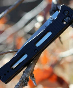 Benchmade Knives Benchmade 417 Fact, 3.95" CPM-S30V Plain Blade, Black Anodized Aluminum Handle -Knifeworks Sales Store 417.1 12006.1566585921