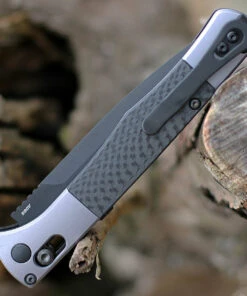 Benchmade Knives Benchmade 4170BK Auto Fact, 3.95" Black DLC Coated CPM-S90V Spear-point Blade, Aluminum w/Carbon Fiber inlays Handle -Knifeworks Sales Store 4170BK.3 31480.1610479877