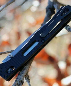 Benchmade Knives Benchmade 417 Fact, 3.95" CPM-S30V Plain Blade, Black Anodized Aluminum Handle -Knifeworks Sales Store 417 24748.1566585920