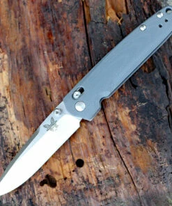 Benchmade Knives Benchmade BM485 Valet Axis, 2.96" M390 SS Plain Blade, G-10 Handle