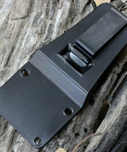 ESEE Knives Hoffman, CM-6-TG-B, Tactical Gray Plain Edge Blade, Black G-10 Handle, Black Kydex Sheath and Clip Plate 7 ESEE Knives Hoffman, CM-6-TG-B, Tactical Gray Plain Edge Blade, Black G-10 Handle, Black Kydex Sheath and Clip Plate -Knifeworks Sales Store 5 6 clip plate 26 30483.1566589444