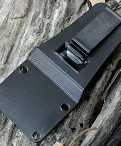 ESEE Knives Combat Tactical CM6-TG-M, Tactical Gray Plain Blade, Micarta Handle, Black Kydex Sheath and Clip Plate -Knifeworks Sales Store 5 6 clip plate 26 30483.1566589444.1280.1280 00036.1617734027