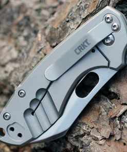 CRKT 5311 Pilar, 2.4" 8Cr13MoV Plain Blade, Stainless Handles -Knifeworks Sales Store 5311.2 18802.1566585892