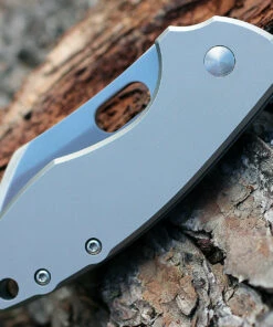 CRKT 5311 Pilar, 2.4" 8Cr13MoV Plain Blade, Stainless Handles -Knifeworks Sales Store 5311.3 85099.1566585891