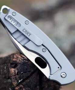 CRKT 5317 Pilar III Folder, 2.97" 8Cr13MoV Satin Plain Blade, G10 / Stainless Steel Handle -Knifeworks Sales Store 5317.3 08957.1612463413