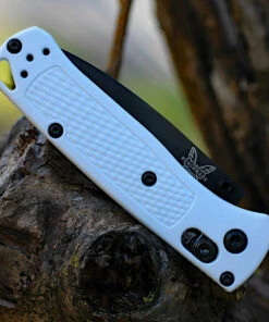 Benchmade Knives Benchmade 533BK-1 Mini Bugout, 2.82" CPM-S30V Black Cerakote Blade, White Grivory Handle -Knifeworks Sales Store 533bk 1.5 31785.1628109108