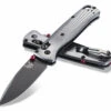 Benchmade Knives Benchmade 535BK-4 Bugout, 3.24" Black M390 Plain Blade, Aluminum Handle