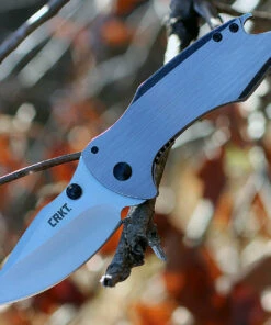 CRKT 5360 Largo Framelock Assisted Opening, 2.54 in 5Cr15MoV Plain Blade, 2Cr13 Handle