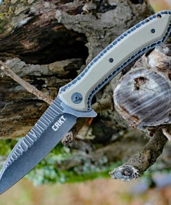 CRKT Apoc Framelock CR5380, 3.978" 8Cr13MoV Plain Blade, G10 Handle