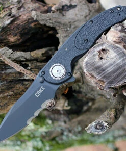 CRKT Linchpin Deadbolt Lock Veff CR5406K, 3.734" 1.4116 Combo Edge, Glass Reinforced Nylon Handle