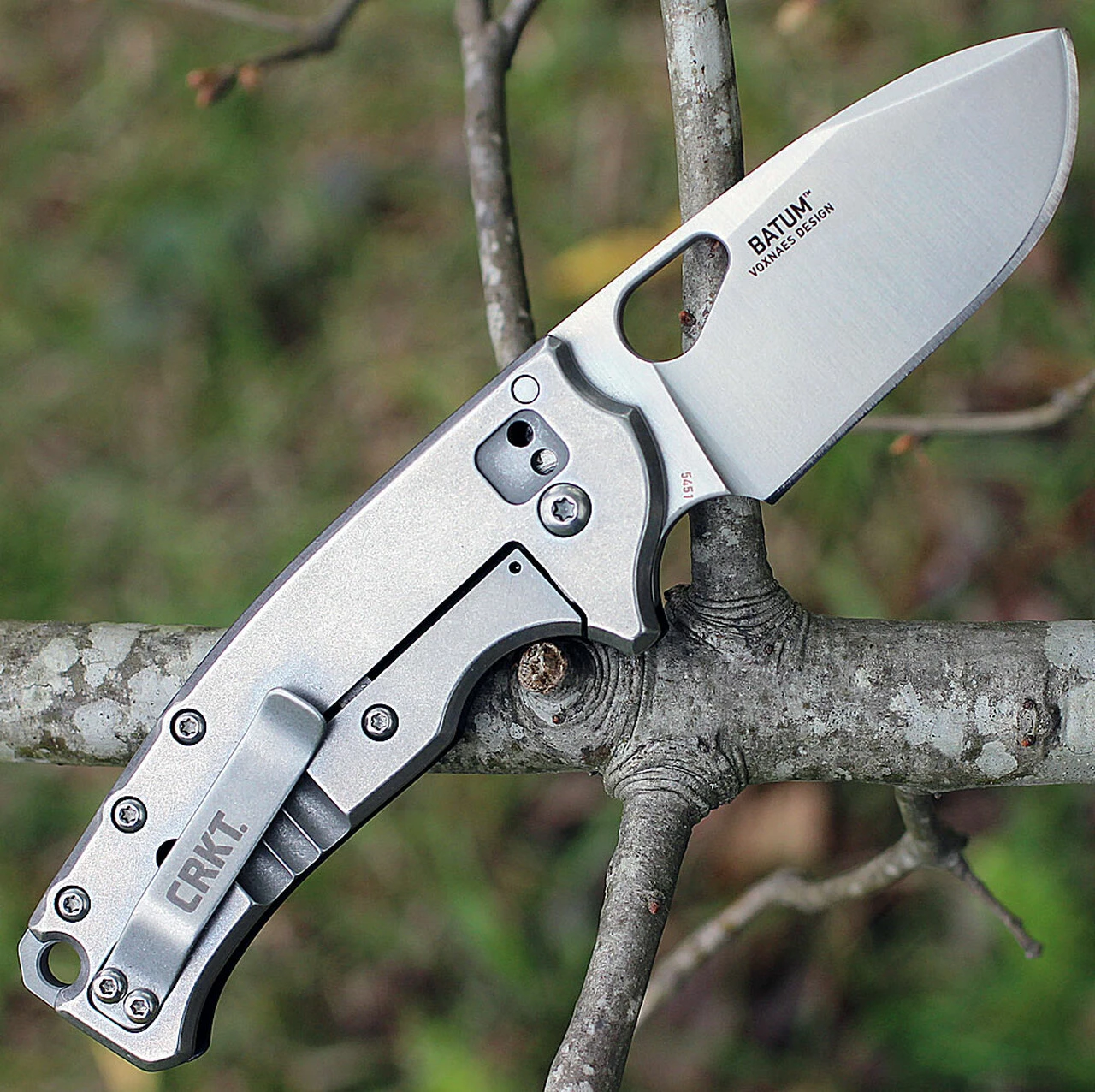 CRKT 5451 Batum Compact, 2.45" 8Cr13MoV Plain Blade, G-10 Handle 2 CRKT 5451 Batum Compact, 2.45" 8Cr13MoV Plain Blade, G-10 Handle - Image 2