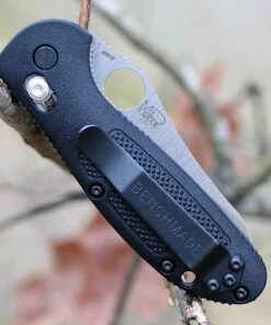 Benchmade Knives Benchmade Mini Griptilian 555-S30V, 2.91" S30V Sheepsfoot Plain Blade, Black Noryl GTX Handle -Knifeworks Sales Store 555 s30v.2 78916.1566586190