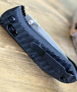 Benchmade Knives Benchmade 575-1 Mini Presidio II, 3.20" CPM-S30V Satin Plain Blade, CF-Elite Handle -Knifeworks Sales Store 575 1.3 99410.1584540677