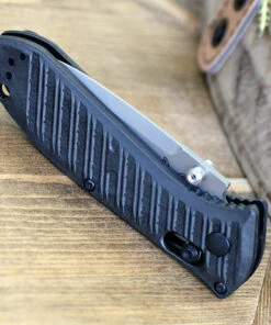 Benchmade Knives Benchmade 575-1 Mini Presidio II, 3.20" CPM-S30V Satin Plain Blade, CF-Elite Handle -Knifeworks Sales Store 575 1.4 15642.1584540677