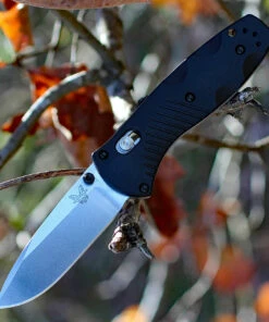 Benchmade Knives Benchmade Mini Barrage 585, 2.91 in. 154CM Stainless Blade, Assisted Opening, Plain Edge