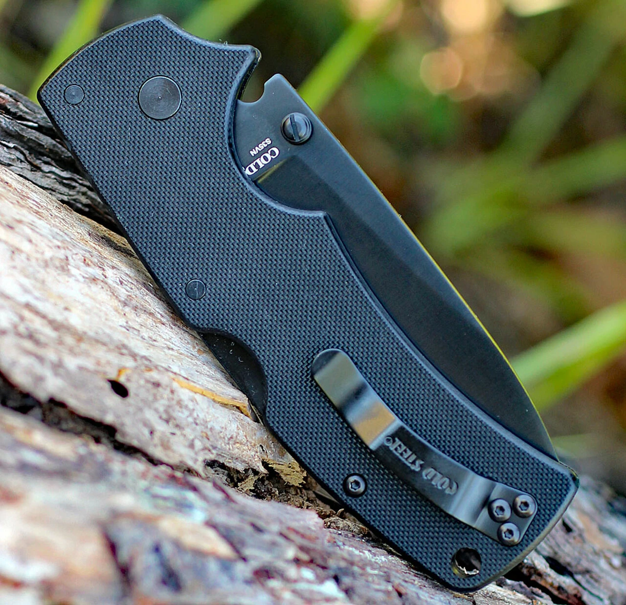 Cold Steel American Lawman 58B, 3.5" S35VN Black Plain Blade, G-10 Handle 5 Cold Steel American Lawman 58B, 3.5" S35VN Black Plain Blade, G-10 Handle - Image 5