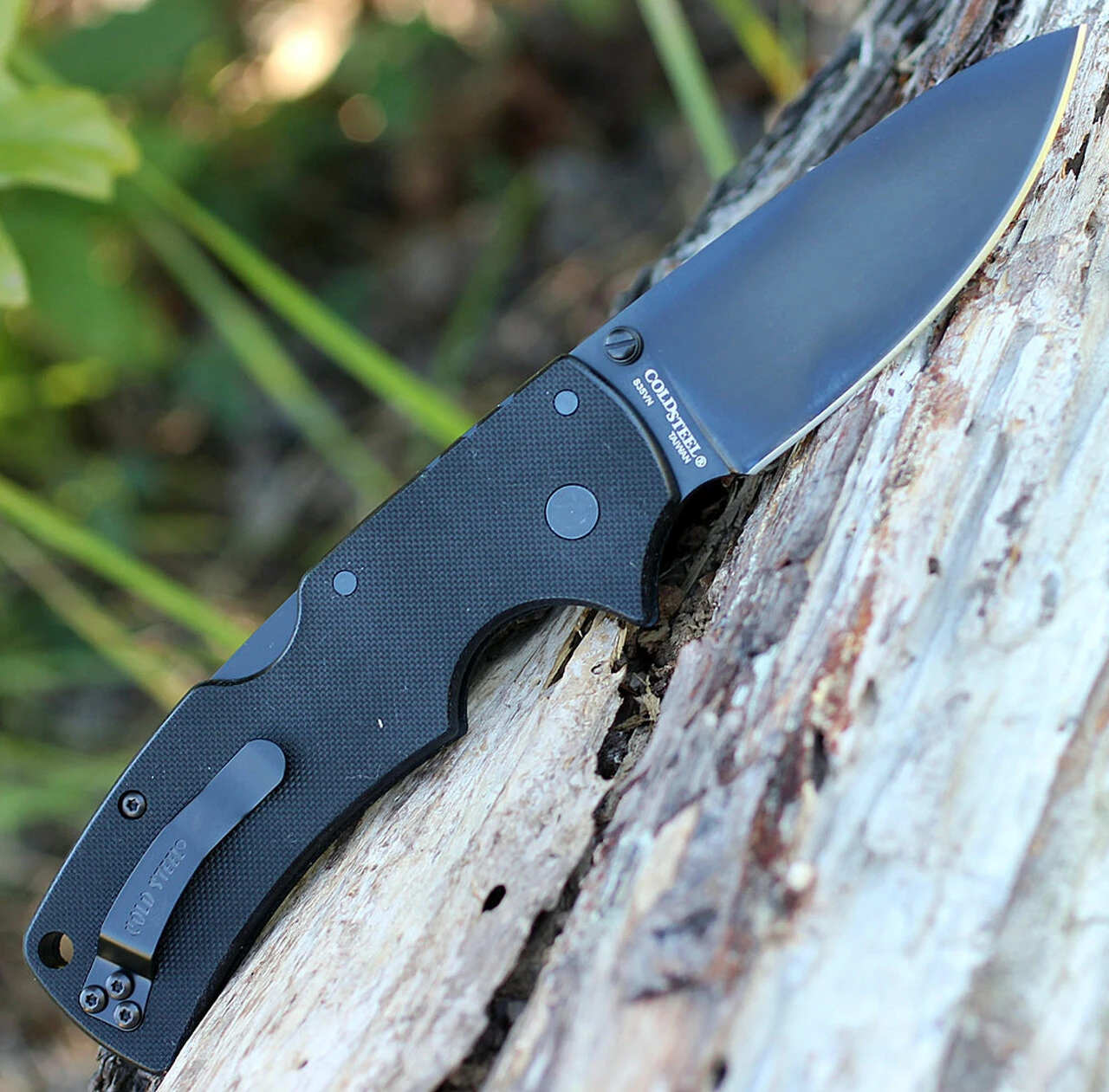 Cold Steel American Lawman 58B, 3.5" S35VN Black Plain Blade, G-10 Handle 3 Cold Steel American Lawman 58B, 3.5" S35VN Black Plain Blade, G-10 Handle - Image 3