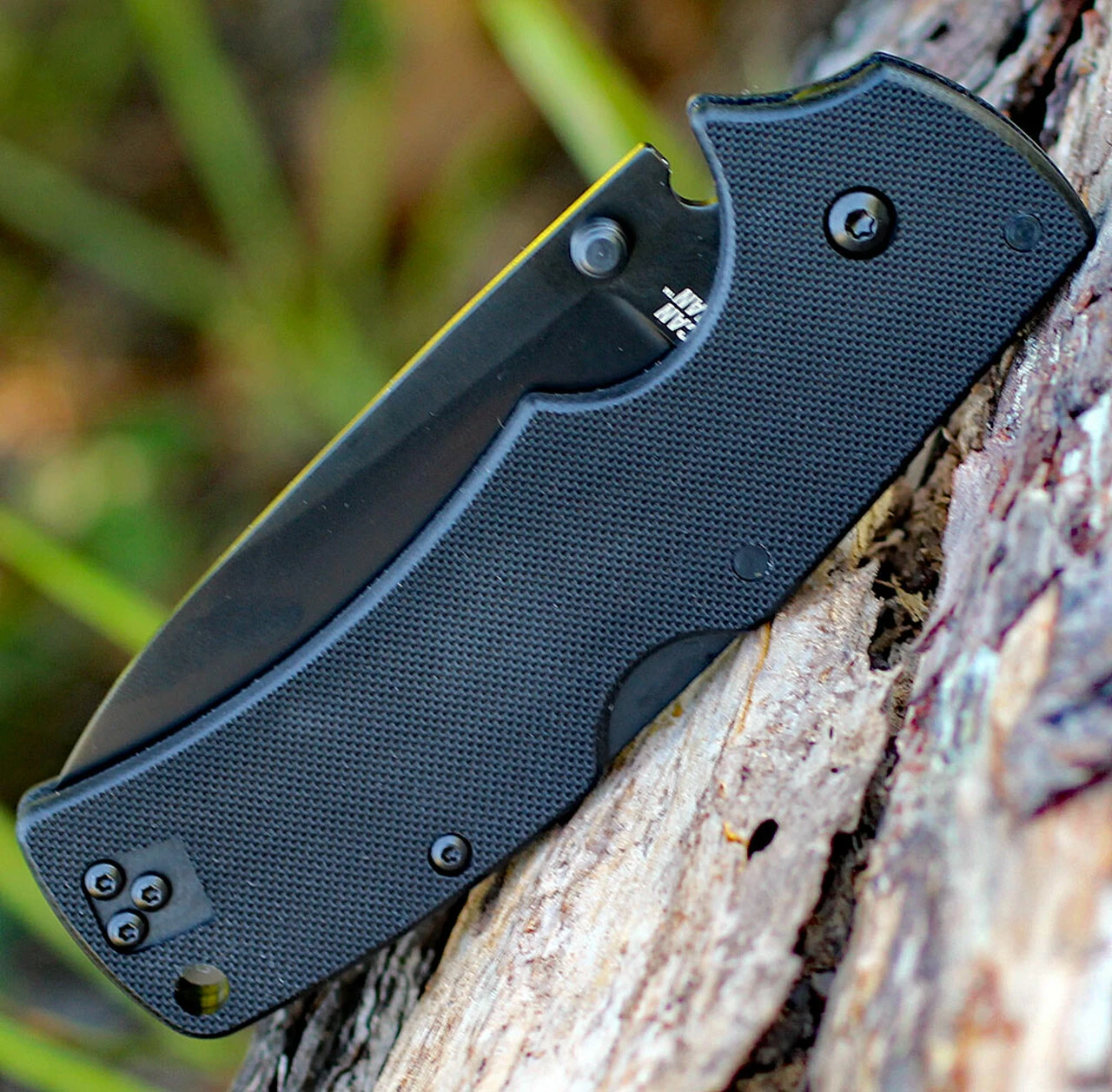 Cold Steel American Lawman 58B, 3.5" S35VN Black Plain Blade, G-10 Handle 4 Cold Steel American Lawman 58B, 3.5" S35VN Black Plain Blade, G-10 Handle - Image 4