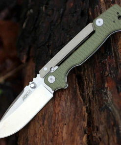 COLD STEEL AD-15 58SQ, 3/2"S35VN BLADE, OD GREEN G-10/6061 ALUMINUM BILLET HANDLE