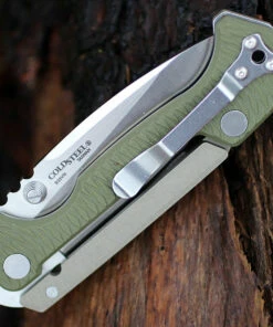 COLD STEEL AD-15 58SQ, 3/2"S35VN BLADE, OD GREEN G-10/6061 ALUMINUM BILLET HANDLE -Knifeworks Sales Store 58sq.3 19708.1584715922