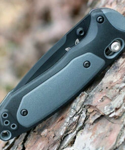 Benchmade Knives Benchmade 595BK Mini Boost, 3.1" CPM-S30V Plain Blade, Black/Gray Grivory Handle 7 Benchmade Knives Benchmade 595BK Mini Boost, 3.1" CPM-S30V Plain Blade, Black/Gray Grivory Handle -Knifeworks Sales Store 595bk.2 39775.1566585905