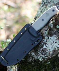 ESEE Knives, 5S-TG, Tactical Gray Partially Serrated Blade, Micarta Handle, Black Kydex Sheath and Clip Plate 6 ESEE Knives, 5S-TG, Tactical Gray Partially Serrated Blade, Micarta Handle, Black Kydex Sheath and Clip Plate -Knifeworks Sales Store 5STG.2 67829.1604001353