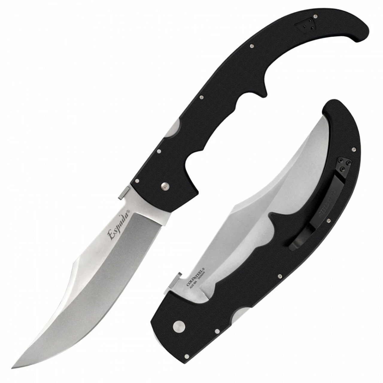 Cold Steel Espada XL (7.5" AUS 10A Stonewash)Black G-10 - 62MGC 1 Cold Steel Espada XL (7.5" AUS 10A Stonewash)Black G-10 - 62MGC