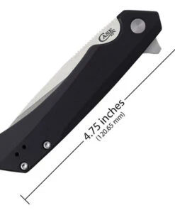 Case Kinzua Frame Lock - Blk Alum. (3.4" S35VN SW Tanto ) 64665 -Knifeworks Sales Store 64665 3 31642.1633037330