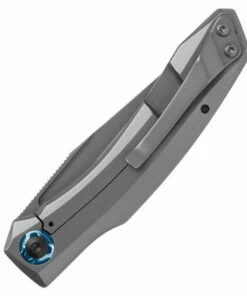 Kershaw Knives Kershaw Highball KS7010, 2.8" D2 Steel PVD Coating Plain Blade, Stainless Steel w/Gray Coating Handle -Knifeworks Sales Store 7010.1 09022.1579277057