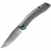Kershaw Knives Kershaw Highball KS7010, 2.8" D2 Steel PVD Coating Plain Blade, Stainless Steel w/Gray Coating Handle