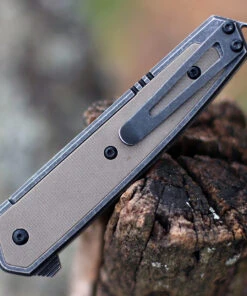 CRKT 7091 Cinco, 2.89" D2 Stonewashed Plain Blade, 2Cr13 SS Handle w/ G10 Inlays 7 CRKT 7091 Cinco, 2.89" D2 Stonewashed Plain Blade, 2Cr13 SS Handle w/ G10 Inlays -Knifeworks Sales Store 7091.2 65926.1612459084