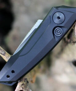 Kershaw Knives Kershaw 7250 Launch 9, 1.8" CPM 154 Plain Blade, Black Aluminum Handle -Knifeworks Sales Store 7250.3 06145.1597089047