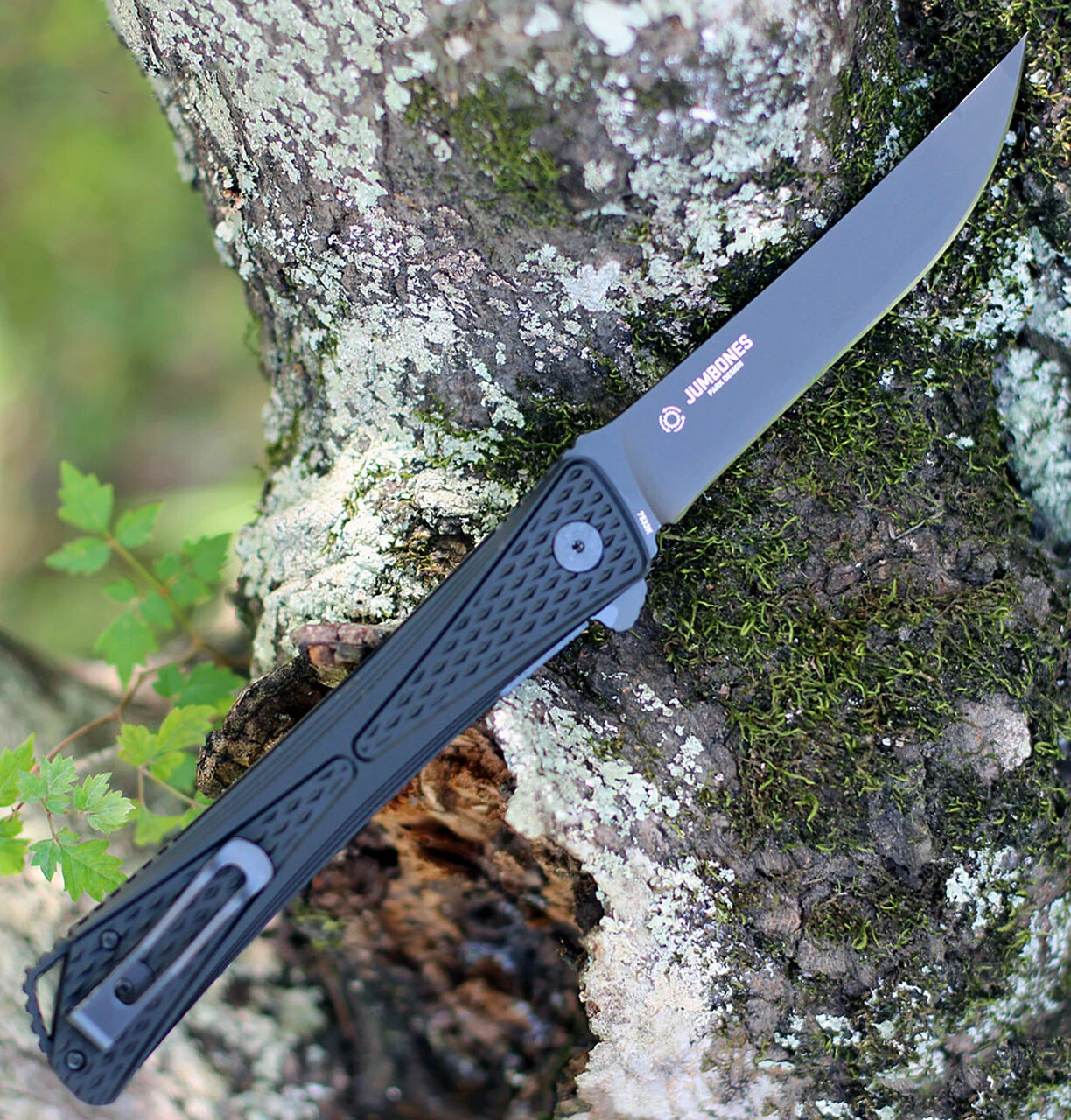 CRKT Jumbones Blackout 7532K, 4.85" AUS 8 Black Blade, Black Aluminum Handle 2 CRKT Jumbones Blackout 7532K, 4.85" AUS 8 Black Blade, Black Aluminum Handle - Image 2