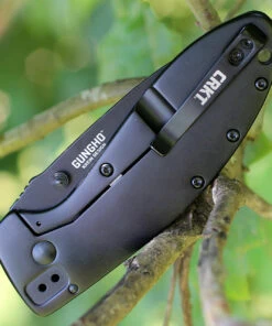 CRKT 7740 Gungho, 2.75" 8Cr13MoV Plain Blade, Black G-10 Handle -Knifeworks Sales Store 7740.2 89127.1566586005