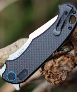 CRKT 7920 P.S.D. Assisted Opening, 3.63" 1.4116 Steel Satin Plain Blade, Black G10 w/ Carbon Fiber Overlay Handle -Knifeworks Sales Store 7920.4 08508.1612473706