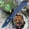 Ontario Rat Folder, Black Blade, Black Handle, PlainEdge