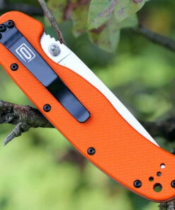 Ontario RAT Model 1A A/O Folder, 3.5 in. AUS8 Blade Steel, Orange G-10 Handle, (SPECIAL) WHILE SUPPLIES LAST -Knifeworks Sales Store 8870or.2 52166.1566587410