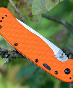 Ontario RAT Model 1A A/O Folder, 3.5 in. AUS8 Blade Steel, Orange G-10 Handle, (SPECIAL) WHILE SUPPLIES LAST -Knifeworks Sales Store 8870or.3 49004.1566587410