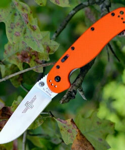 Ontario RAT Model 1A A/O Folder, 3.5 in. AUS8 Blade Steel, Orange G-10 Handle, (SPECIAL) WHILE SUPPLIES LAST