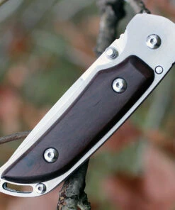 Marttiini Knives Marttiini 912111 Taittoveitsi MFK, 3.25" Stainless Plain Blade, Rosewood Handle -Knifeworks Sales Store 912111.3 13157.1566585995