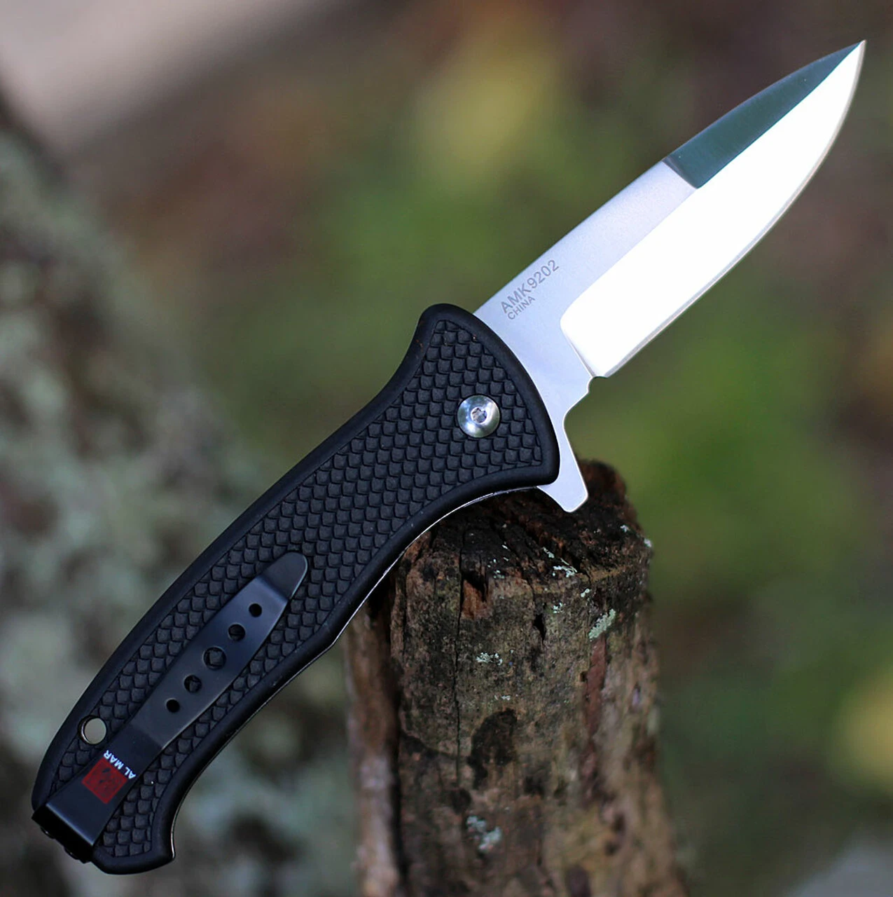 Al Mar 40th Anniversary Collection AMK9202, 3.6" D2 Steel Plain Blade, FRN Handle 3 Al Mar 40th Anniversary Collection AMK9202, 3.6" D2 Steel Plain Blade, FRN Handle - Image 3